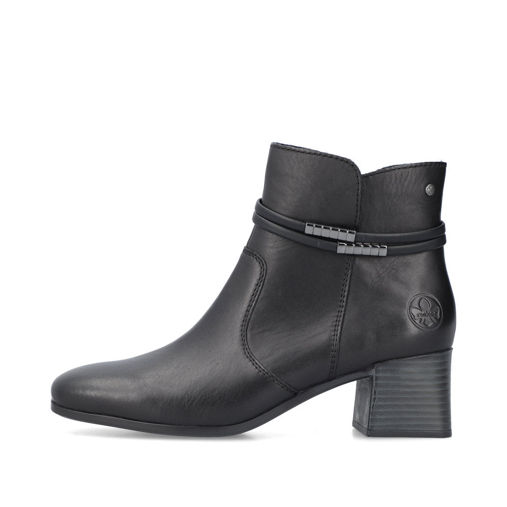 Rieker 70973-00 Susi Black Boots