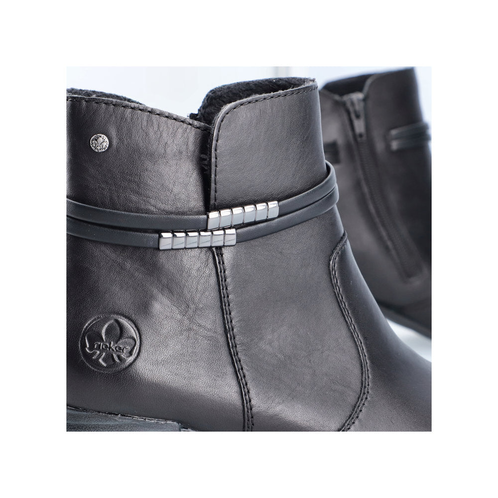 Rieker 70973-00 Susi Black Boots