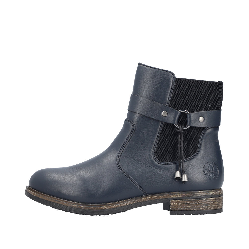 Rieker 72258-14 Blue Boots