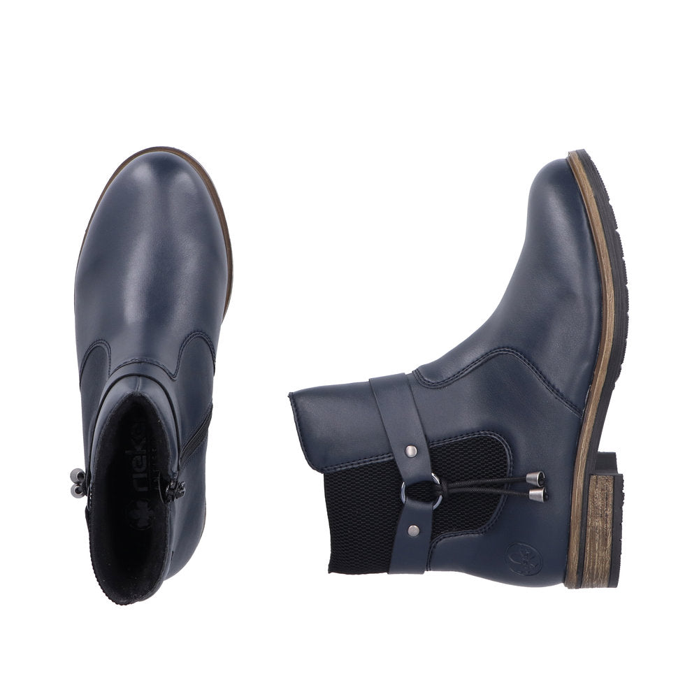 Rieker 72258-14 Blue Boots