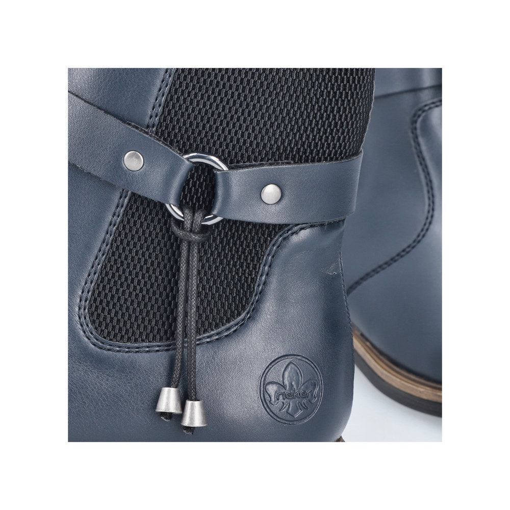 Rieker 72258-14 Blue Boots