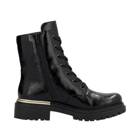 Rieker 72607-00 Black Gold Boots