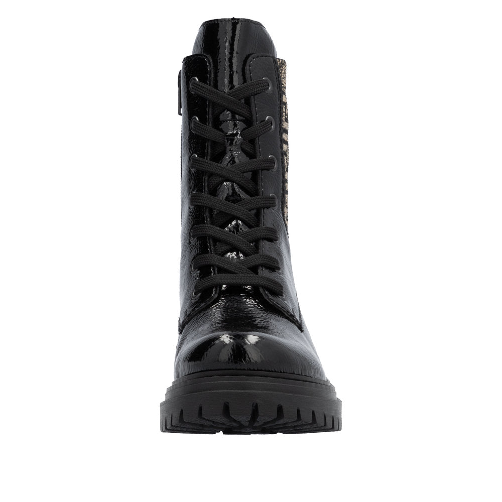 Rieker 72607-00 Black Gold Boots