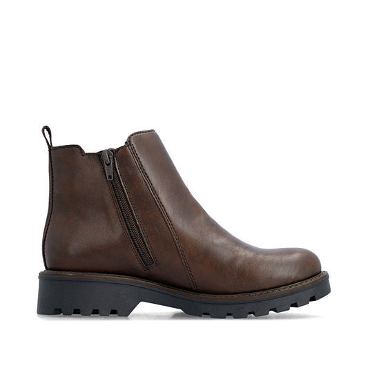 Rieker 73250-25 Brown Mid Height Boots