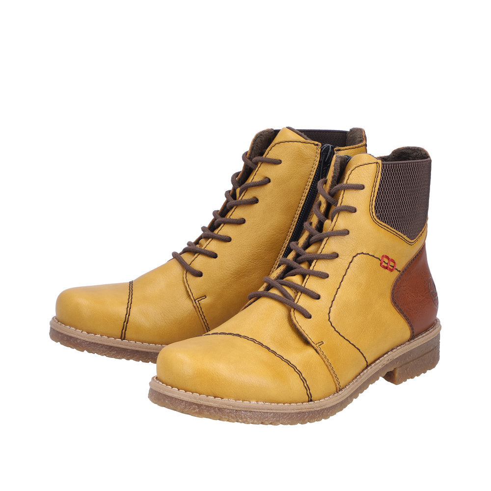 Rieker 73522-68 Yellow Boots