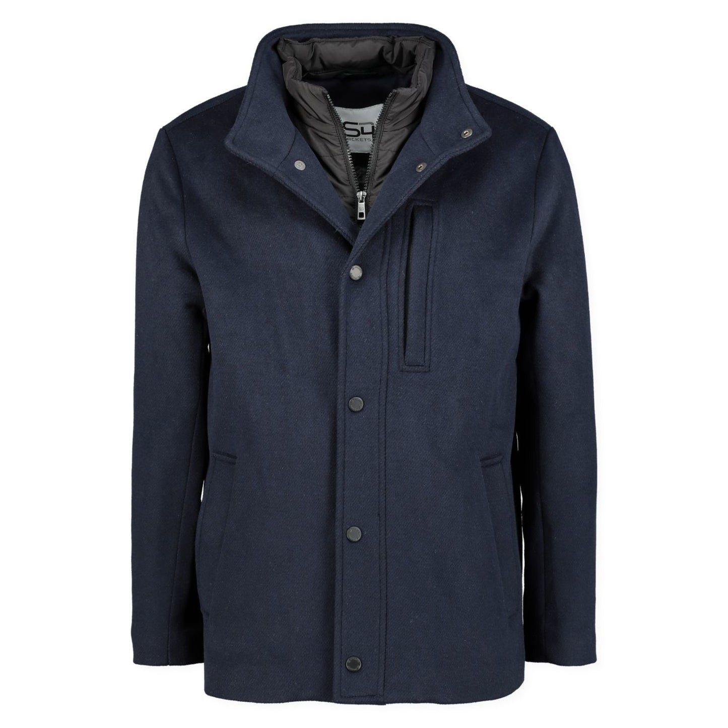 S4 74401 7735 000 0895 Rodger Navy Melange Coat