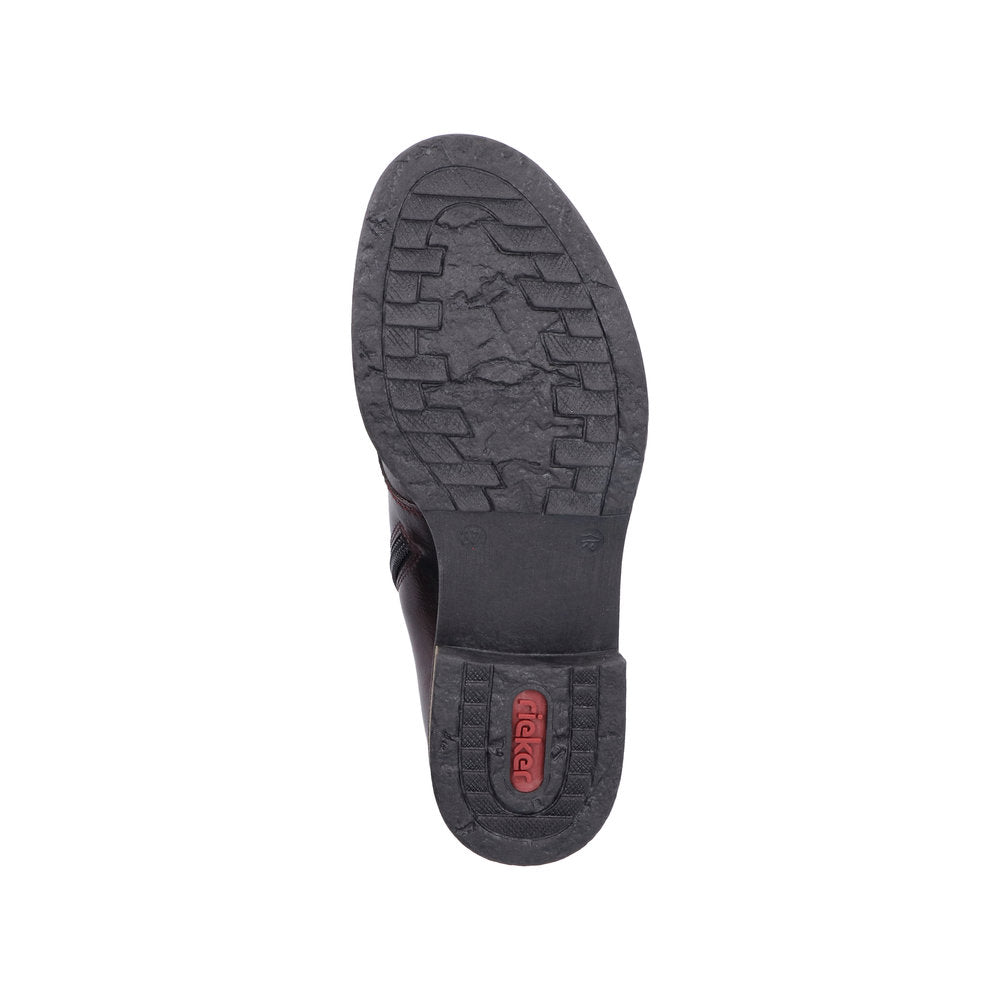 Rieker 74802-35 Black Red Boots