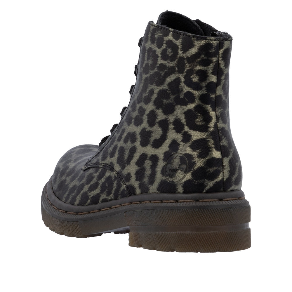 Rieker 78240-90 Leopard Boots