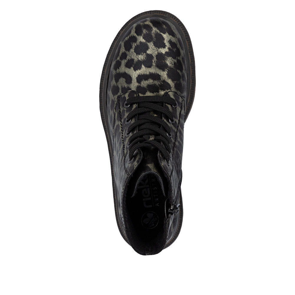 Rieker 78240-90 Leopard Boots