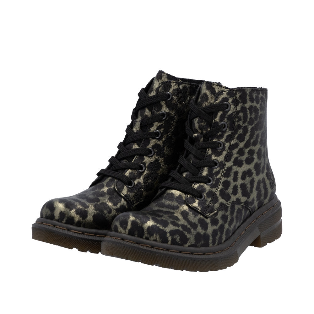 Rieker 78240-90 Leopard Boots
