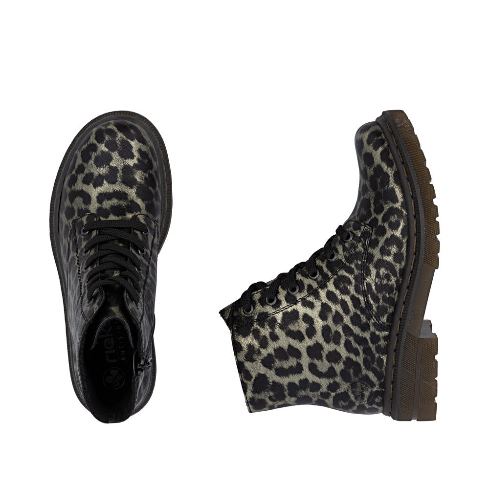 Rieker 78240-90 Leopard Boots