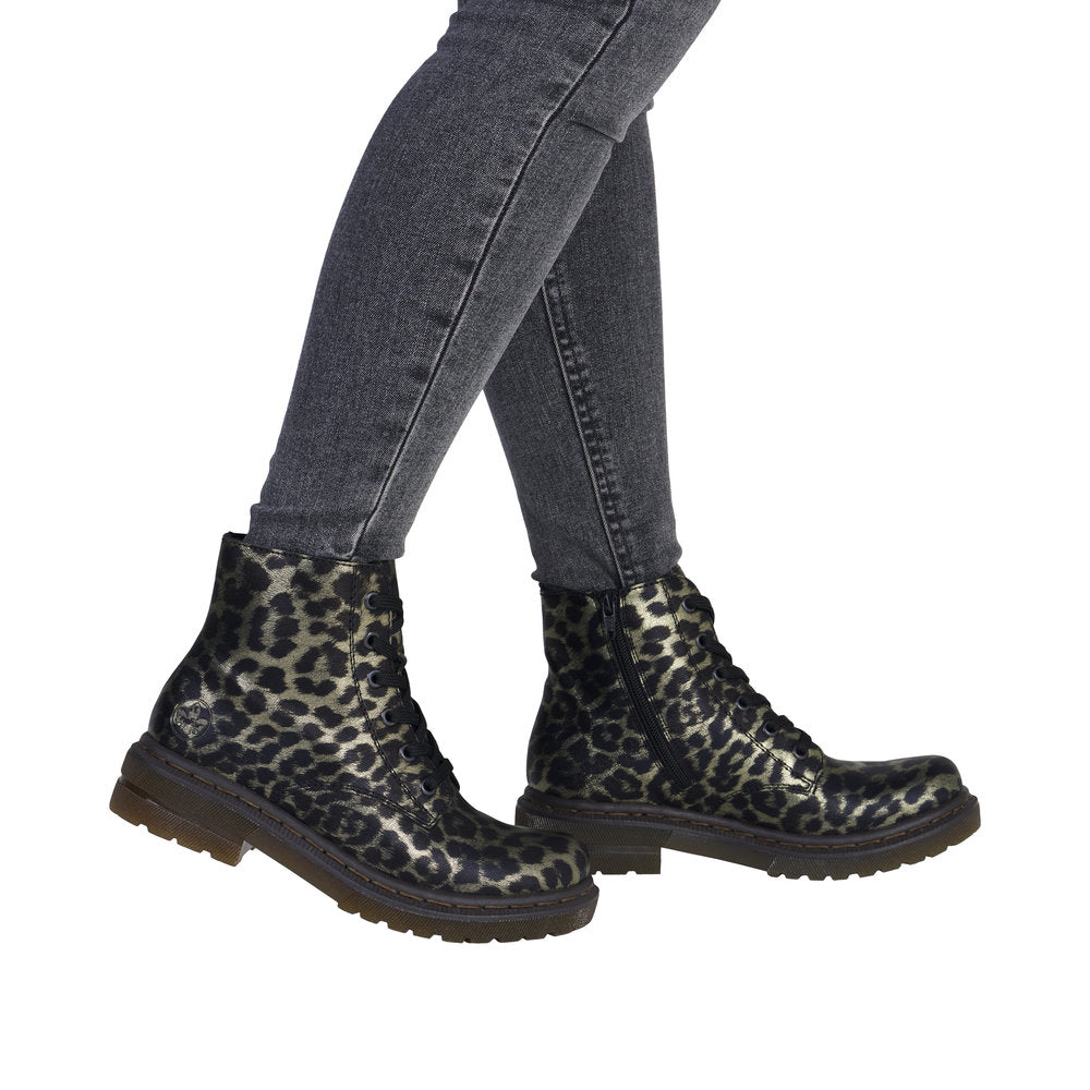 Rieker 78240-90 Leopard Boots
