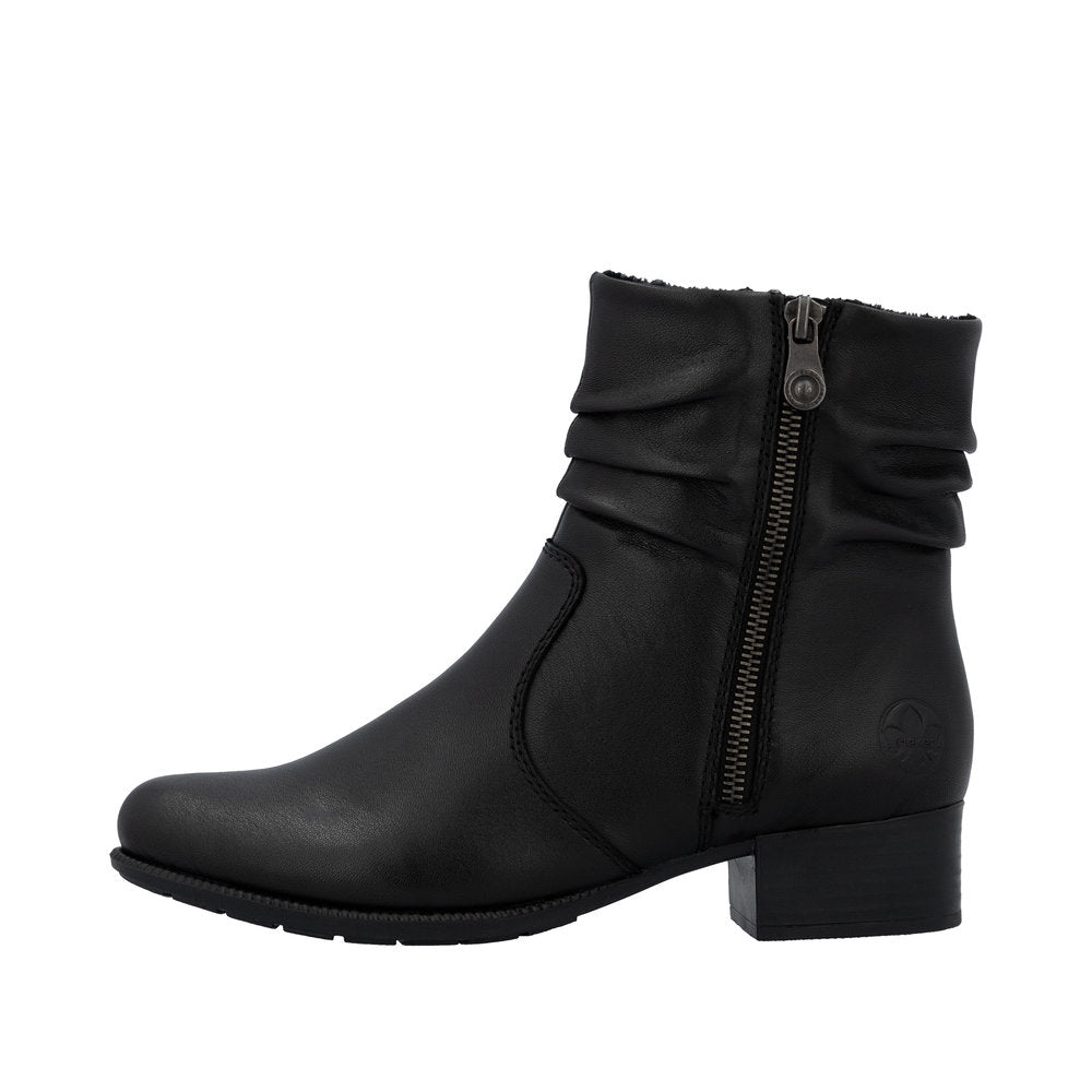Rieker 78656-00 Black Boots