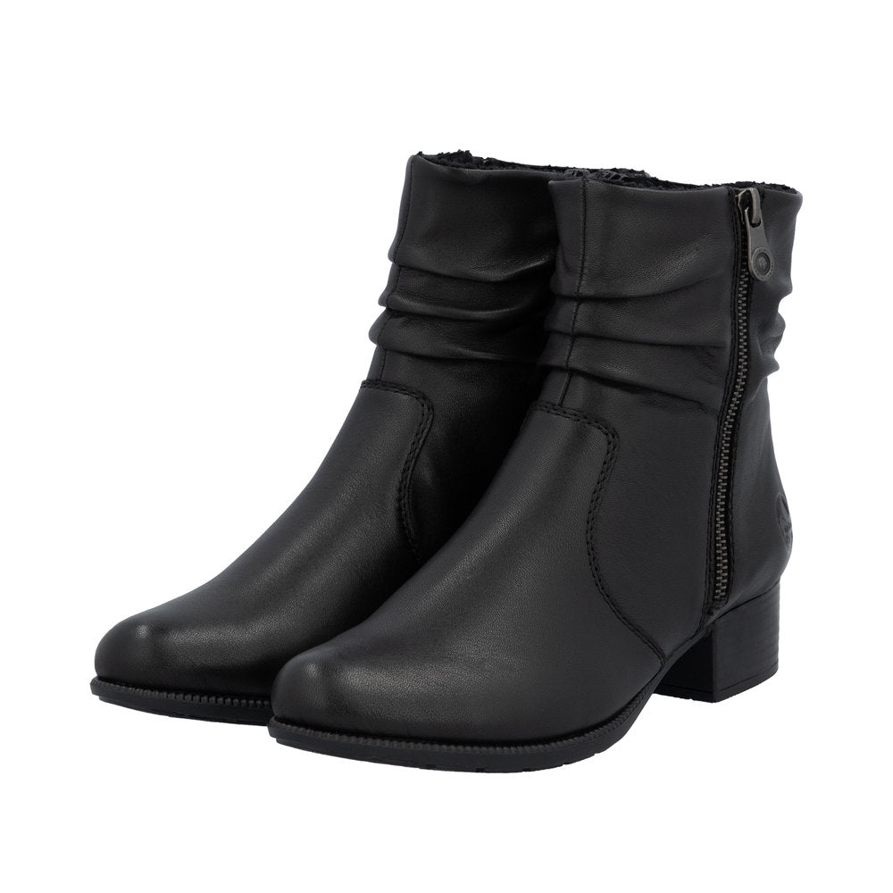 Rieker 78656-00 Black Boots