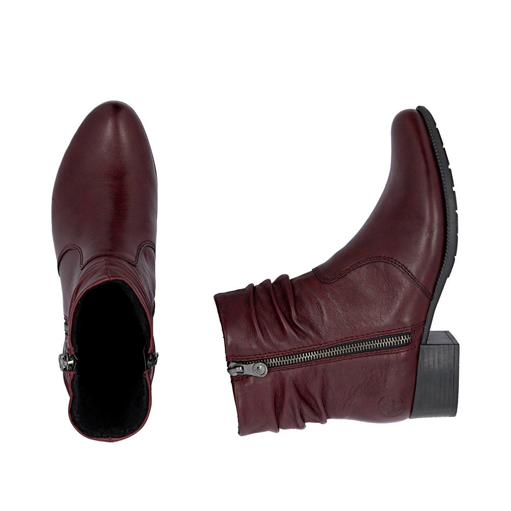 Rieker 78656-35 Wine Boots