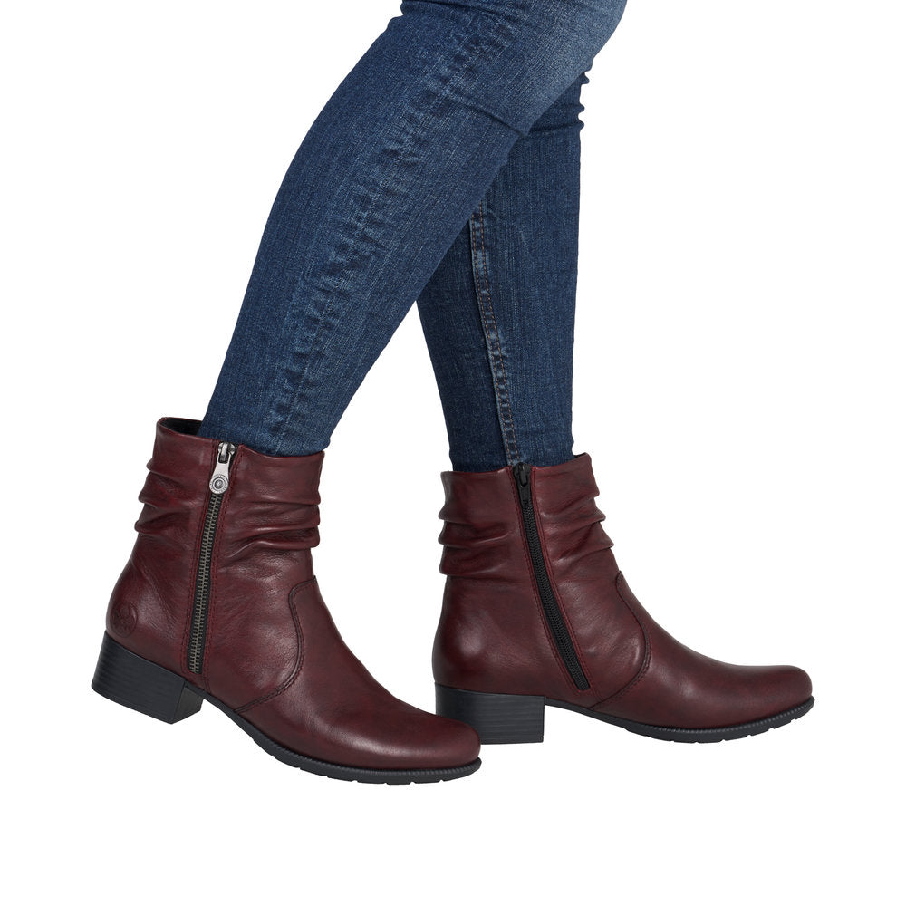 Rieker 78656-35 Wine Boots