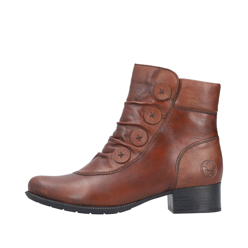 Rieker 78659-22 Tan Boots