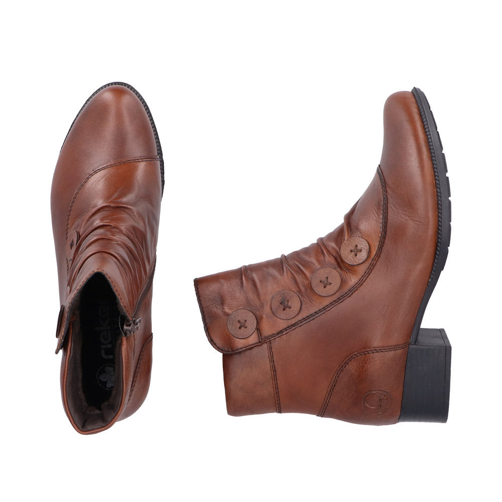 Rieker 78659-22 Tan Boots