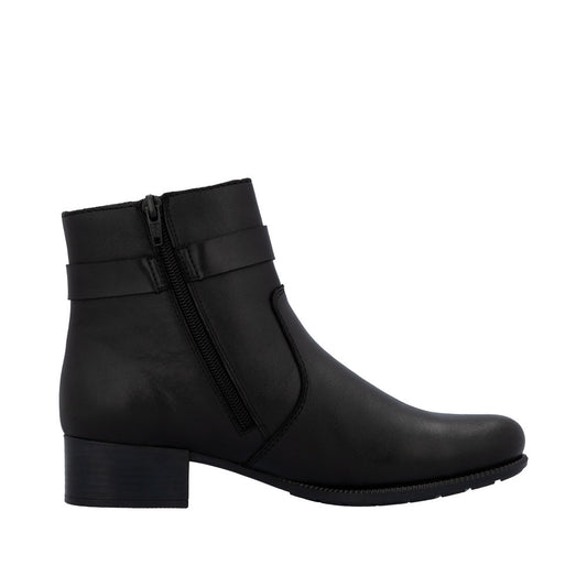 Rieker 78664-00 Black Boots