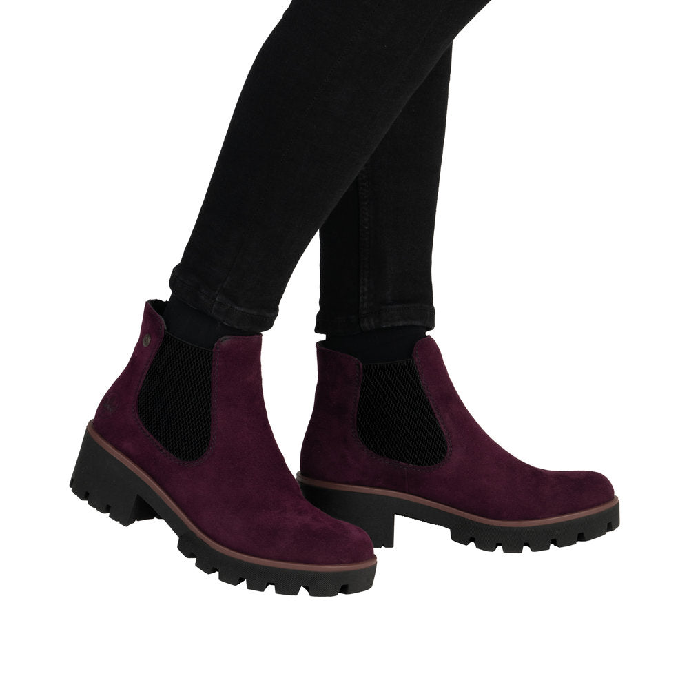 Rieker 79265-30 Blackberry Boots