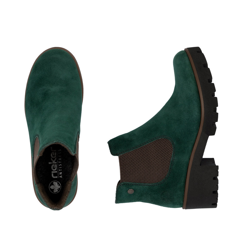 Rieker 79265-55 Bottle Green Boots
