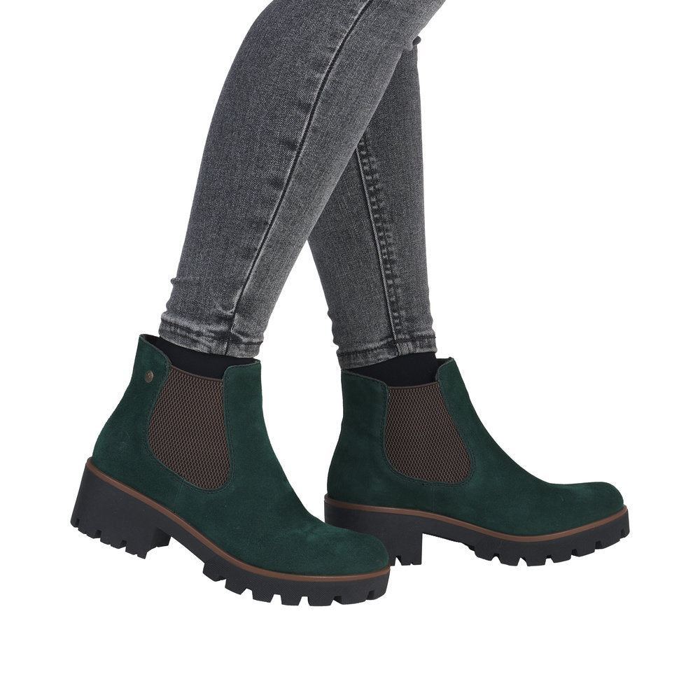 Rieker 79265-55 Bottle Green Boots