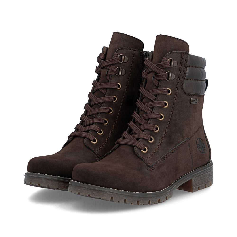 Rieker 79525-25 Brown Mid Height Boots