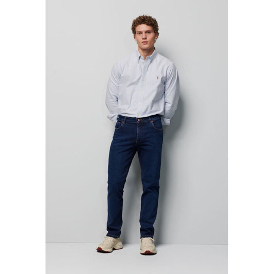 M5 By Meyer 6256 17 Stone Blue Regular Jeans