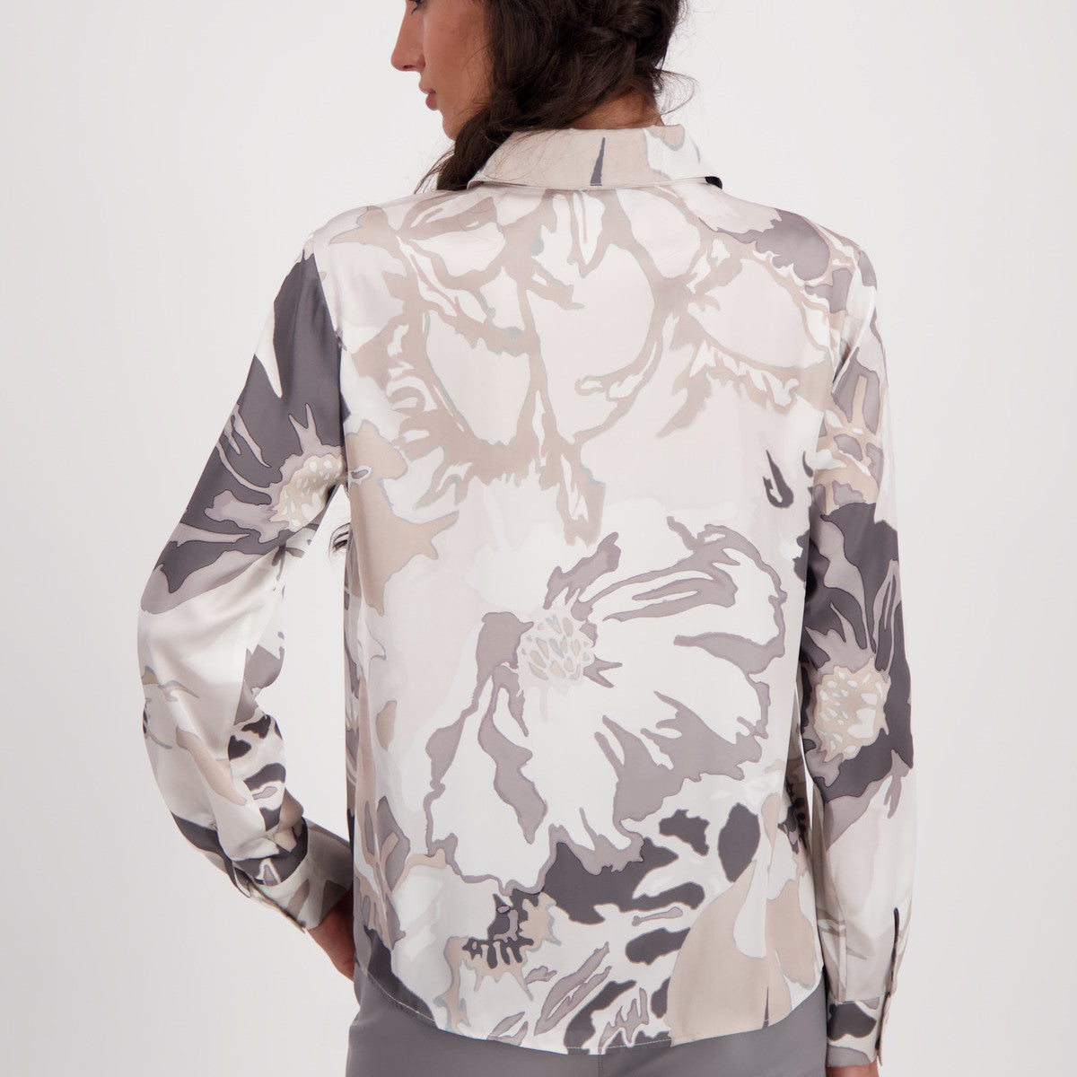 Monari 807039 129 Champagne Pattern Blouse