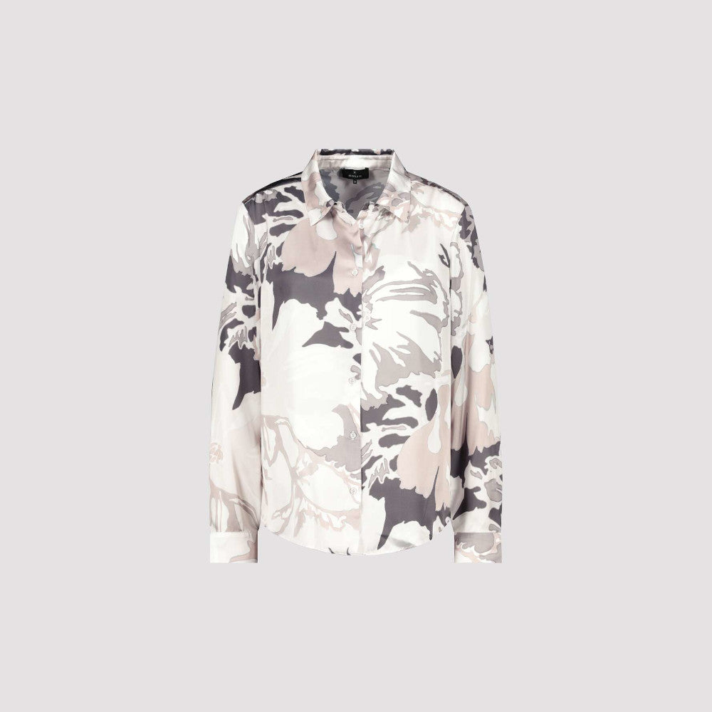 Monari 807039 129 Champagne Pattern Blouse