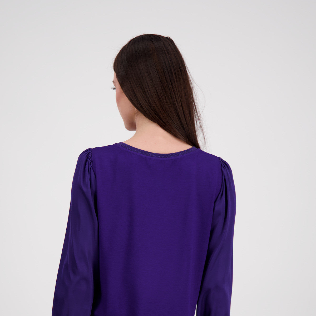 Monari 807143 650 Ink Jersey Blouse