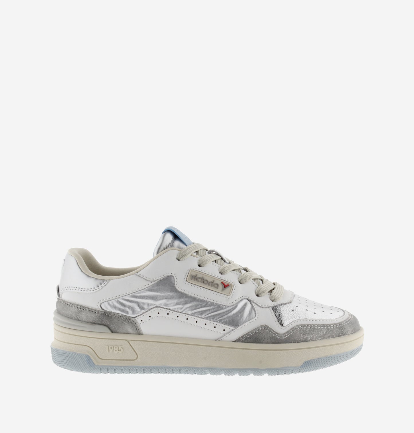 Victoria 8800123 14 C80 - Soft Metal Silver Trainers