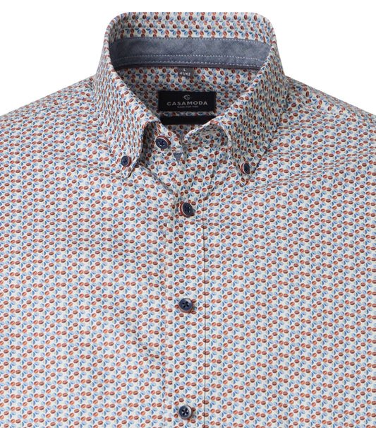 Casa Moda 126132250 400 Garnet Casual Shirt