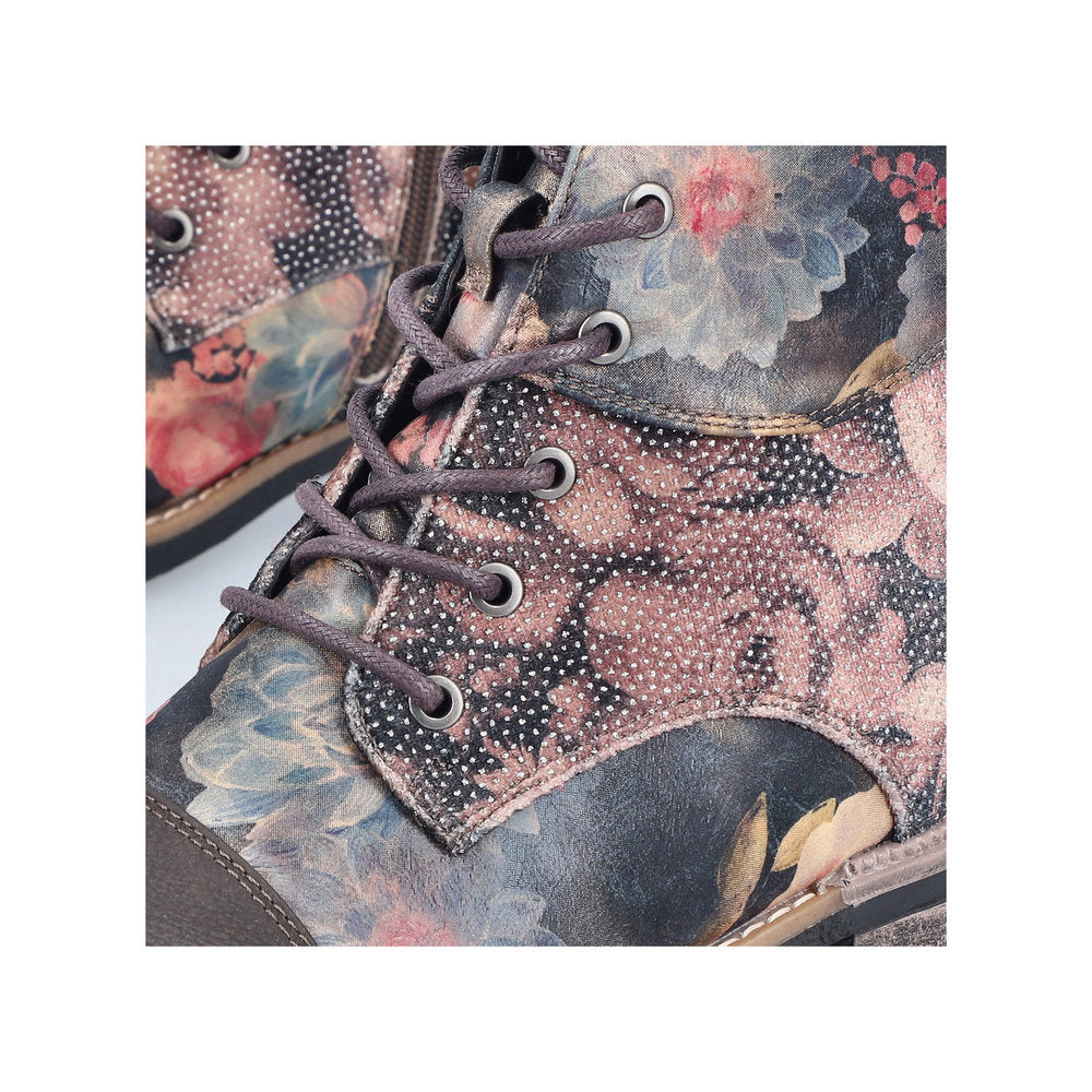 Rieker 94611-91 Multicolor Floral Boots