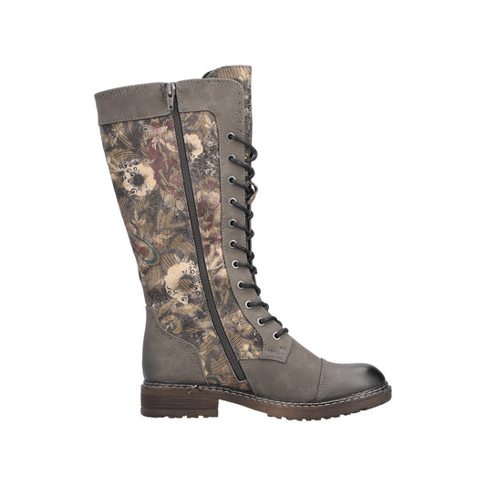 Rieker 94731-90 Smoke Grey Boots