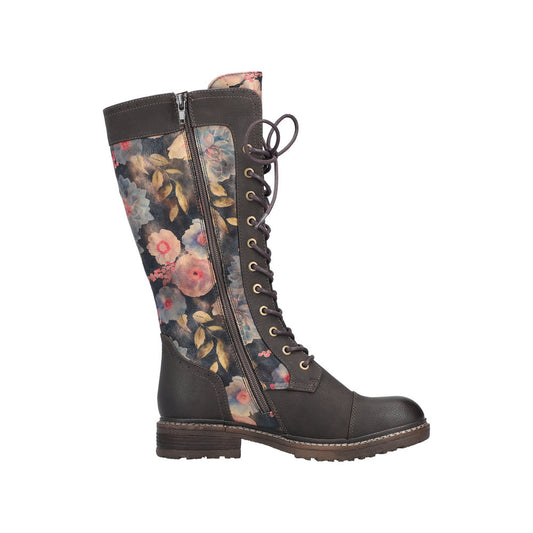 Rieker 94731-91 Multicolor Floral Boots