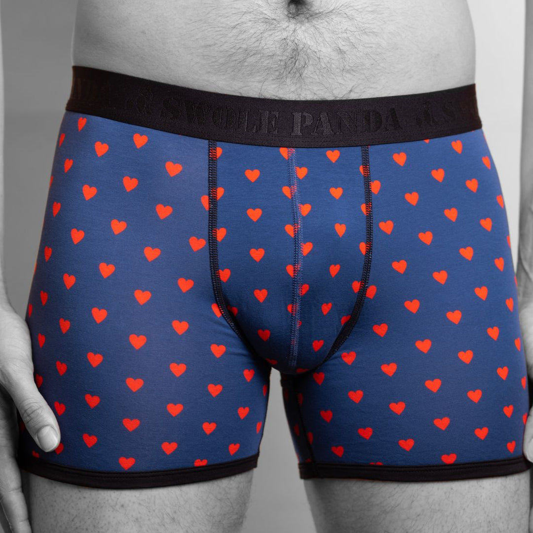 Swole Panda Red / Heart Boxers Twin Pack
