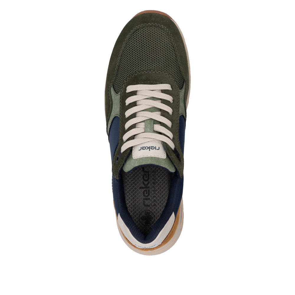 Rieker B1000 54 Green Combi Trainers