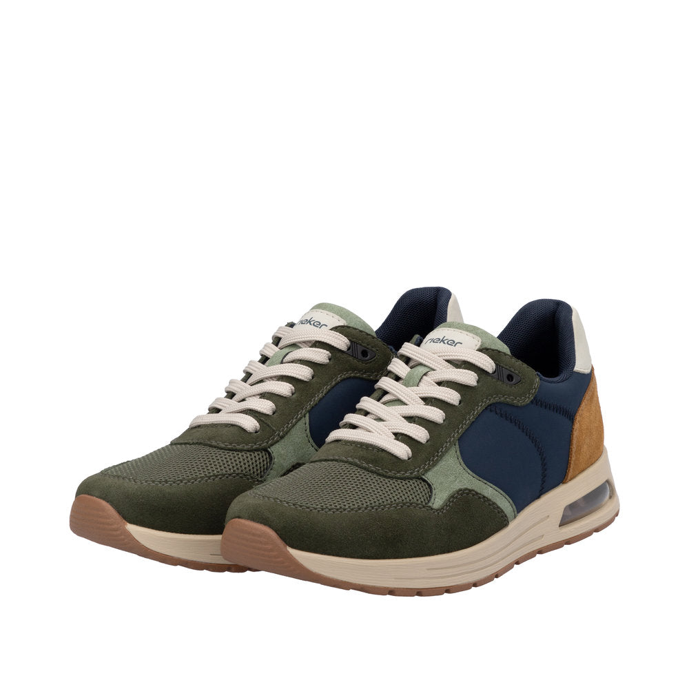 Rieker B1000 54 Green Combi Trainers