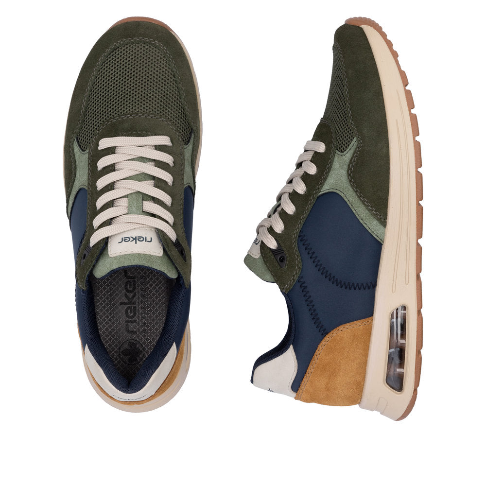 Rieker B1000 54 Green Combi Trainers