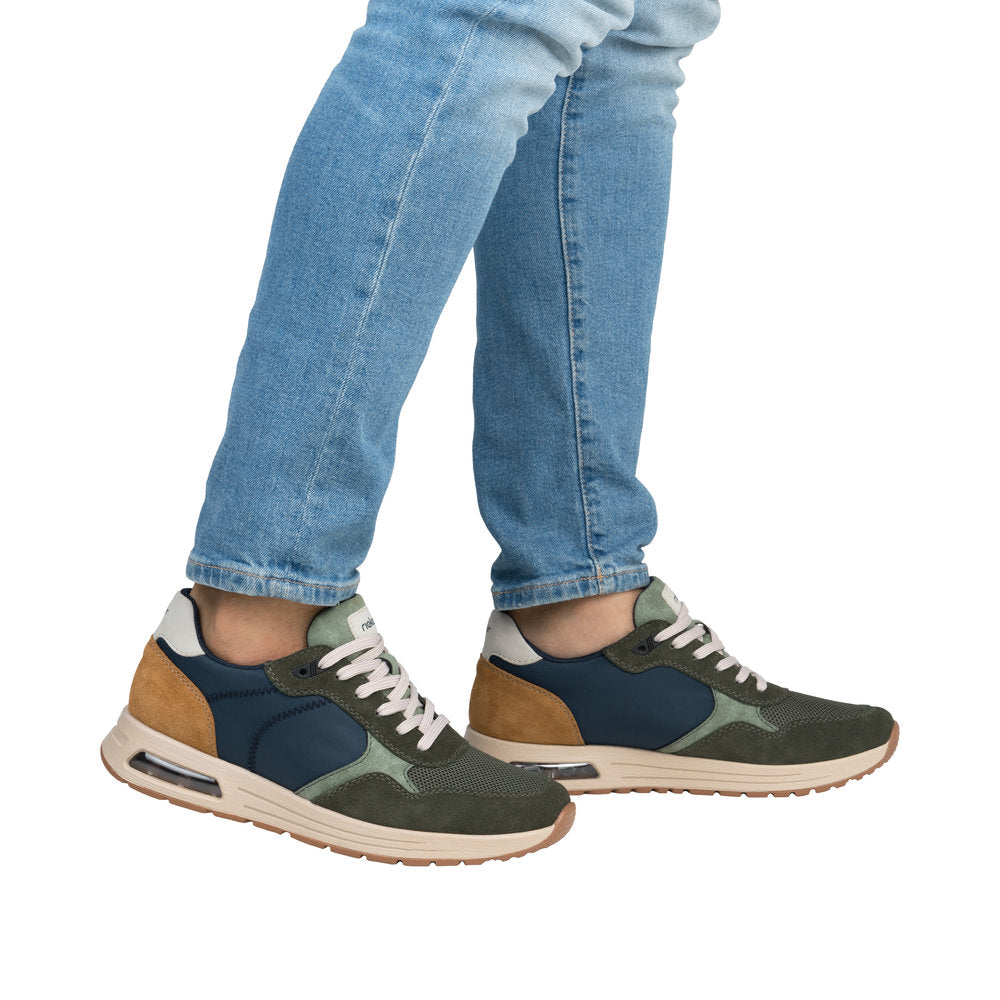 Rieker B1000 54 Green Combi Trainers