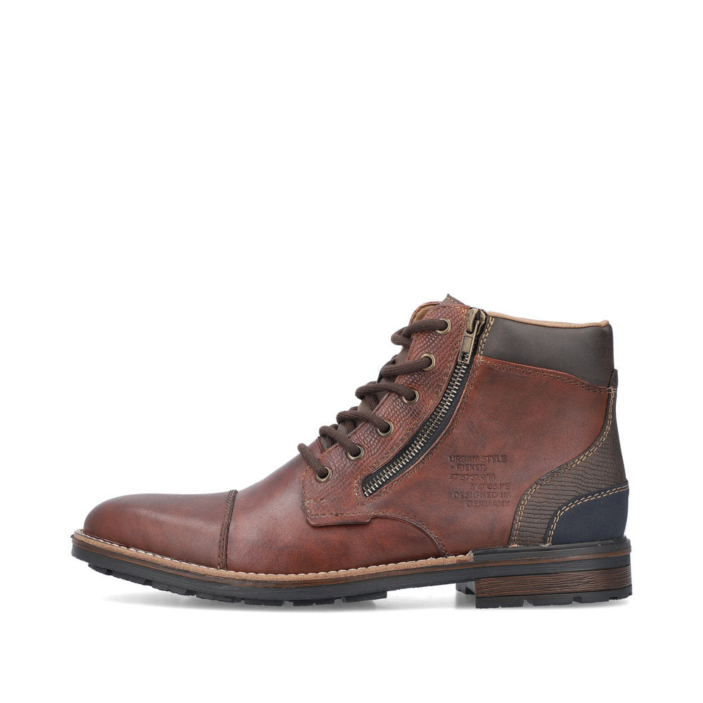 Rieker B1321-25 Johnny Tan Boots