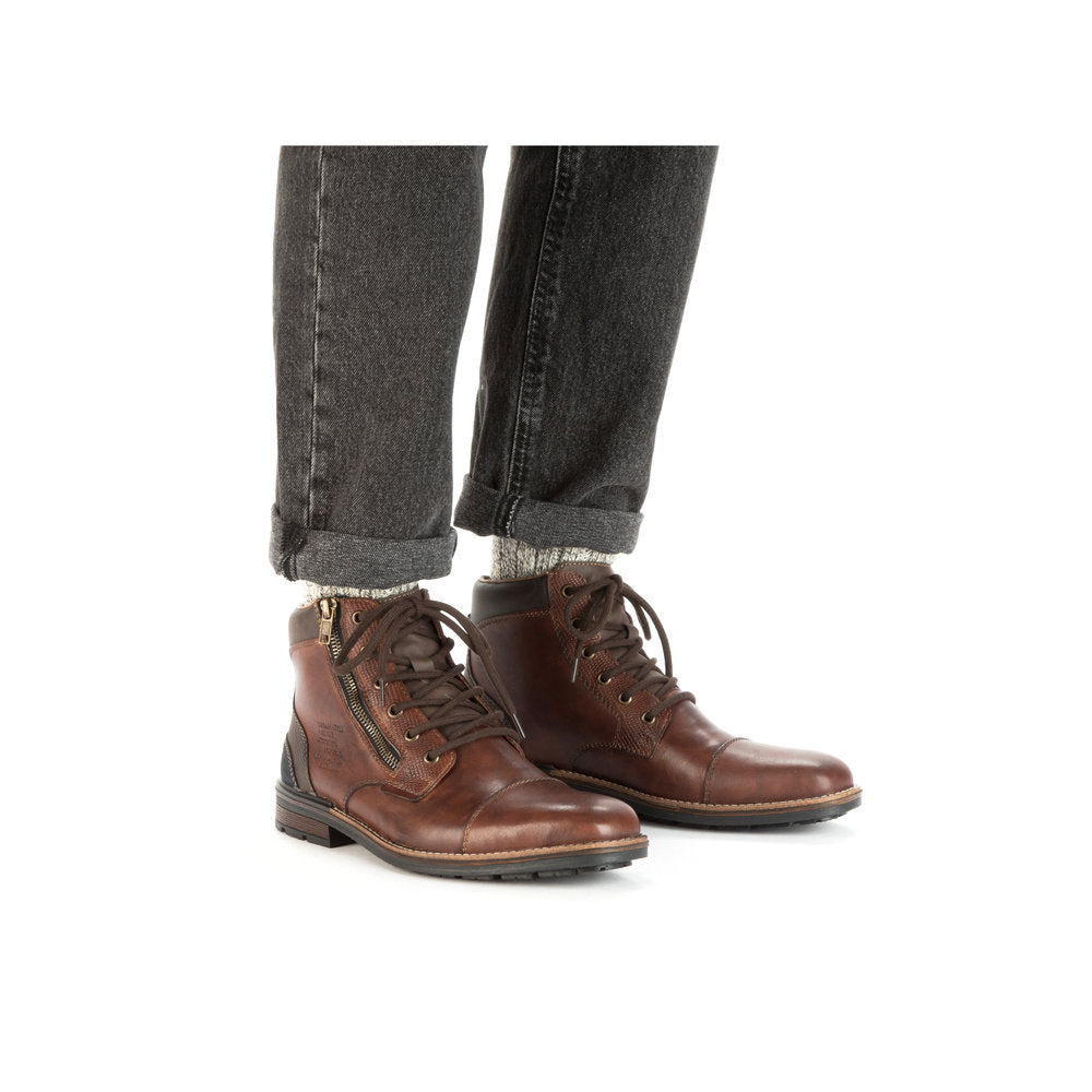 Rieker B1321-25 Johnny Tan Boots