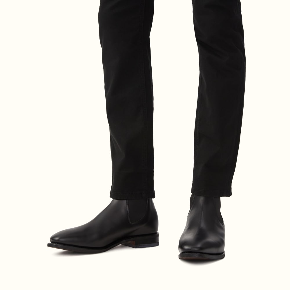 RM Williams Comfort Craftsman Black Boots