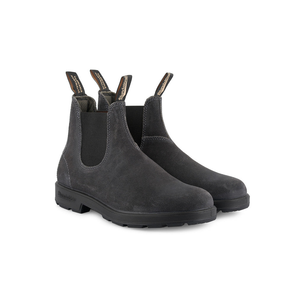 Blundstone 1910 Steel Grey Wax Suede Boots