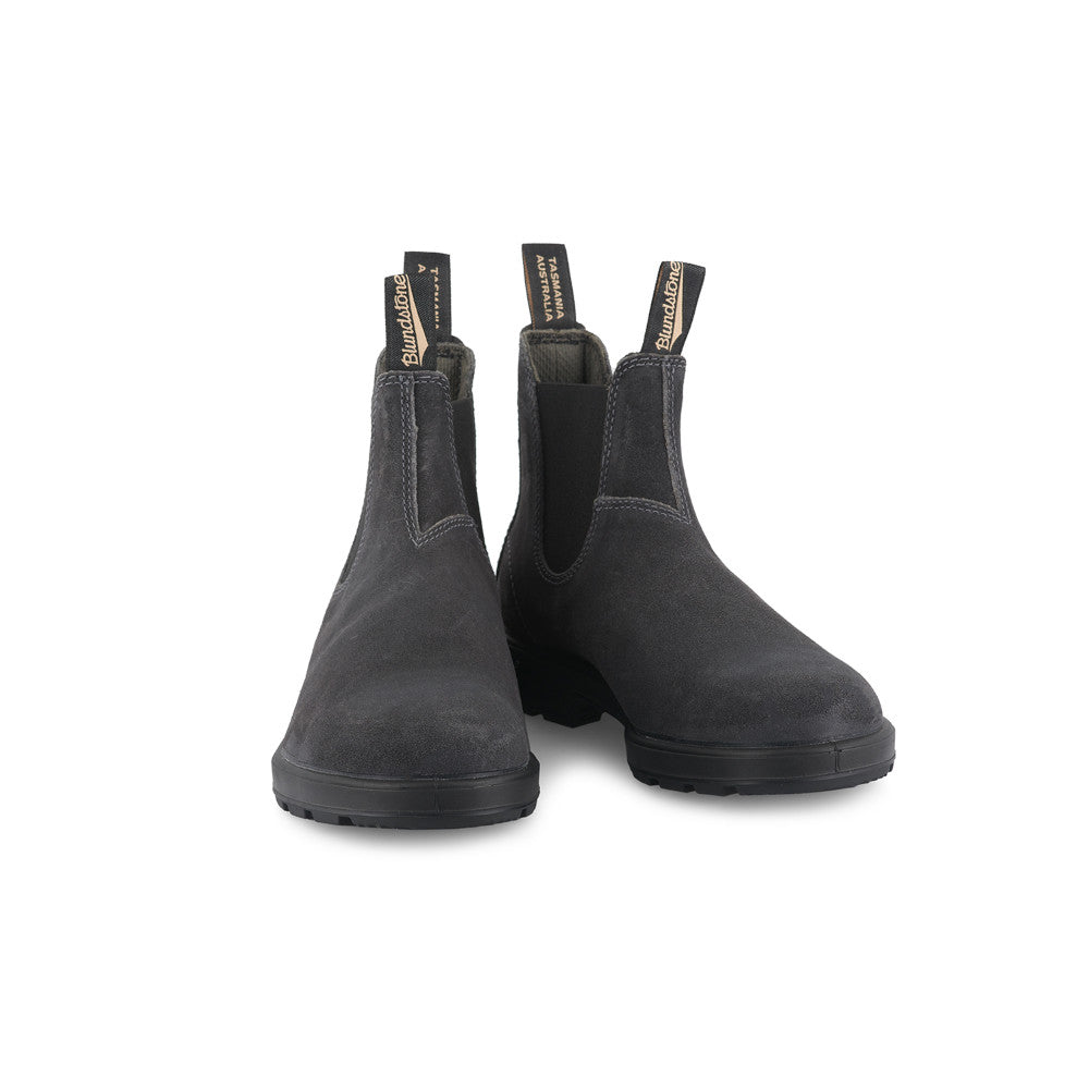 Blundstone 1910 Steel Grey Wax Suede Boots