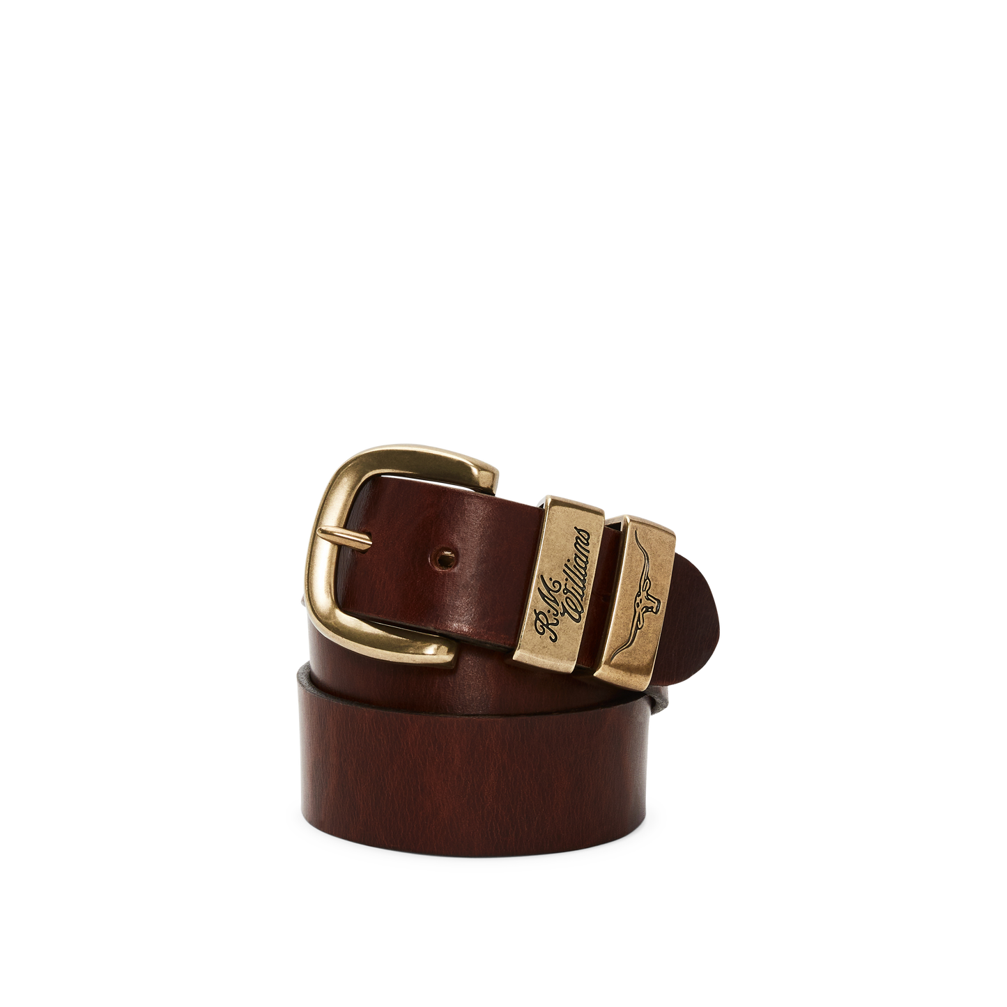 RM Williams Drover Mid Brown Belt