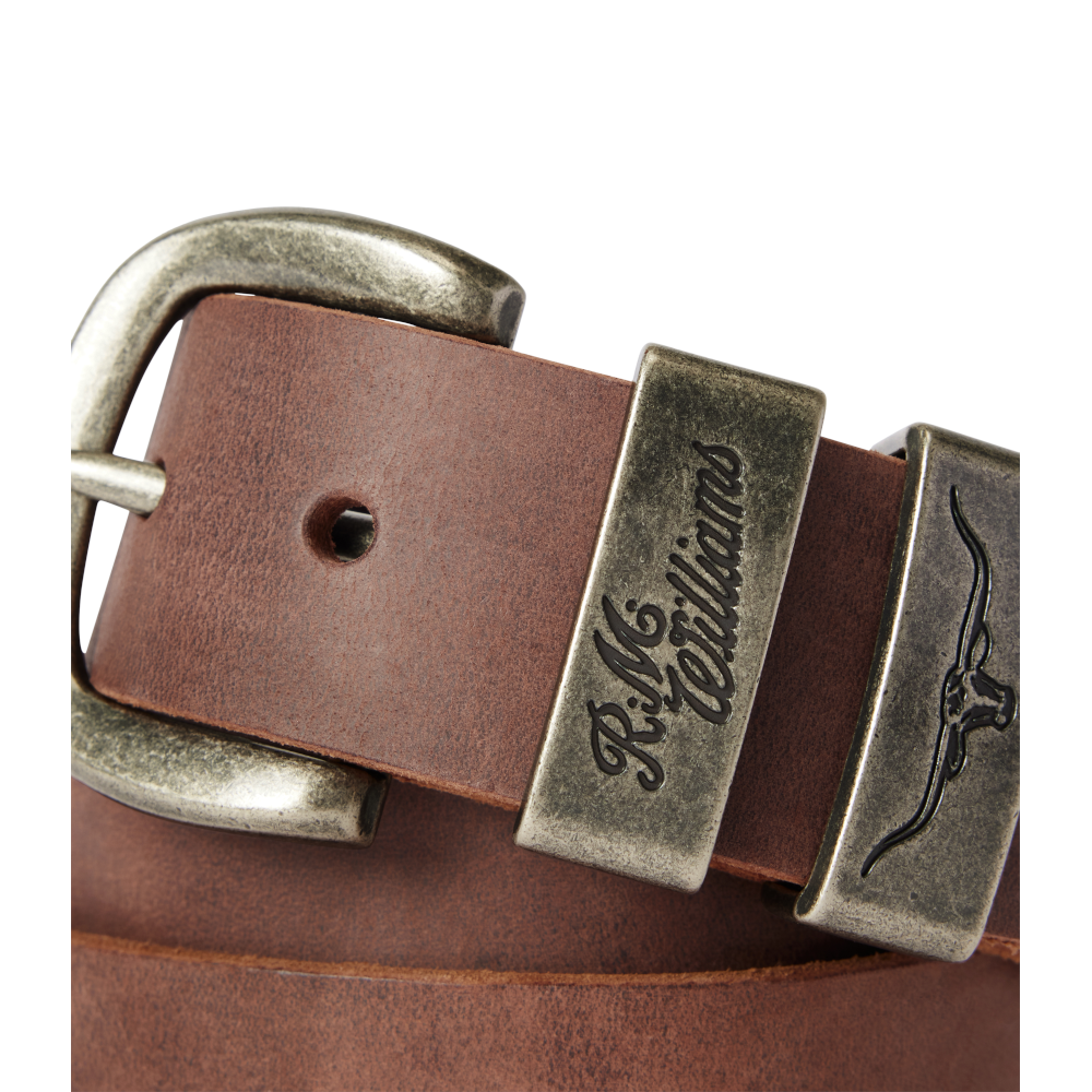 RM Williams Drover Bark Belt