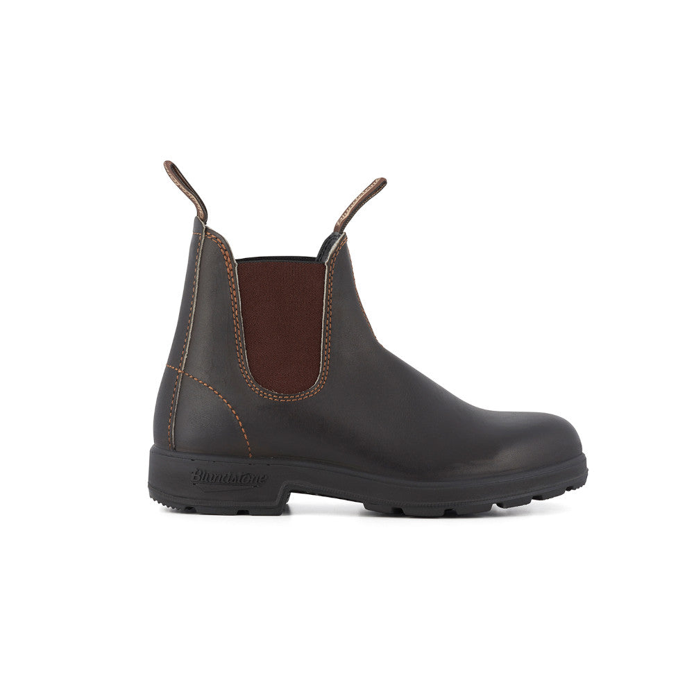 Blundstone 500 Stout Brown Leather Boots