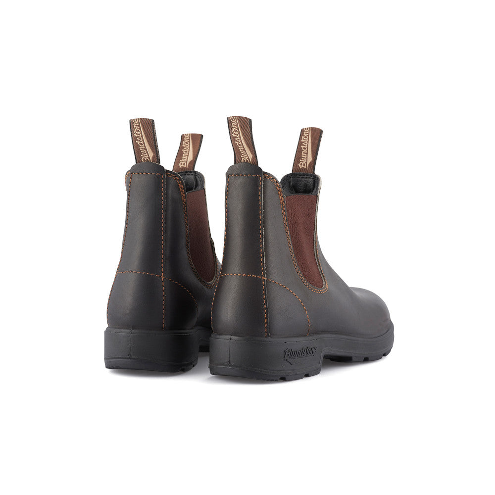 Blundstone 500 Stout Brown Leather Boots
